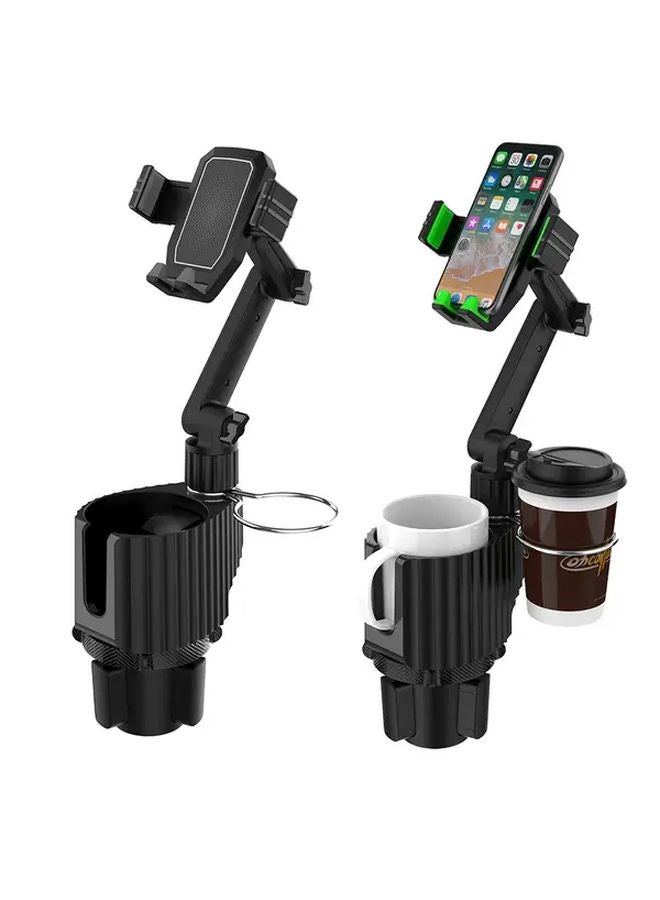 Cup Holder Organizer All In One Beverage Phone Car Tray Accessory CUP A02 - Image 1